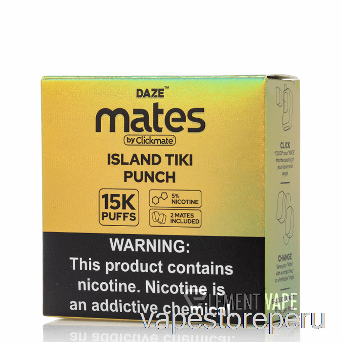 Vape Peru 7 Daze Mate Pods Isla Tiki Punch